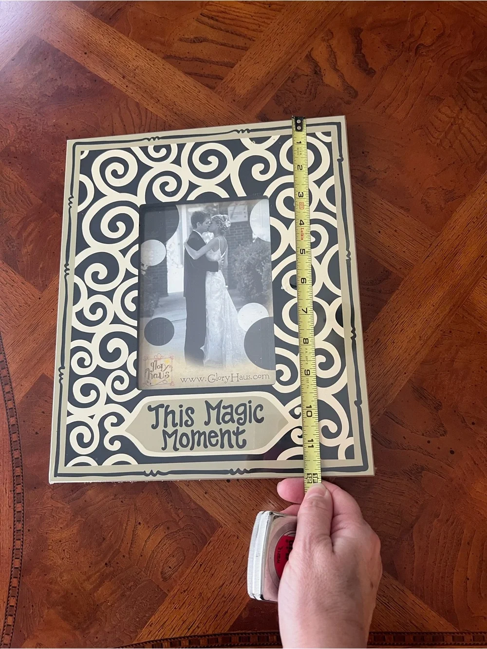 Glory Haus This Magic Moment 5x7 Wedding Photo Frame NIP